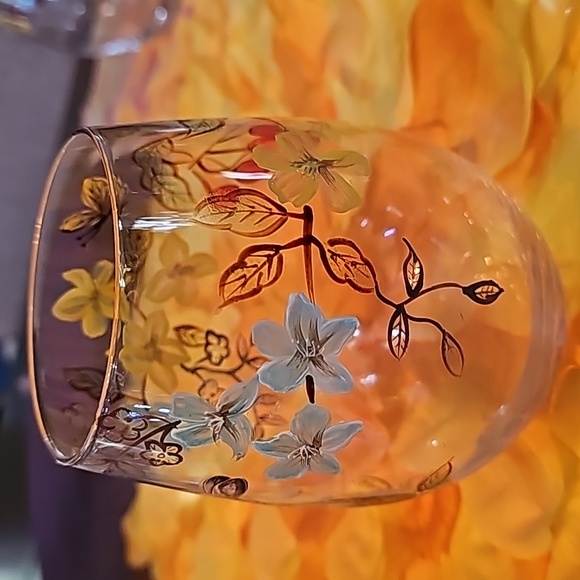 Pier 1 Simon the Bunny Stemless Wine/Water Glasses - Picture 2 of 7